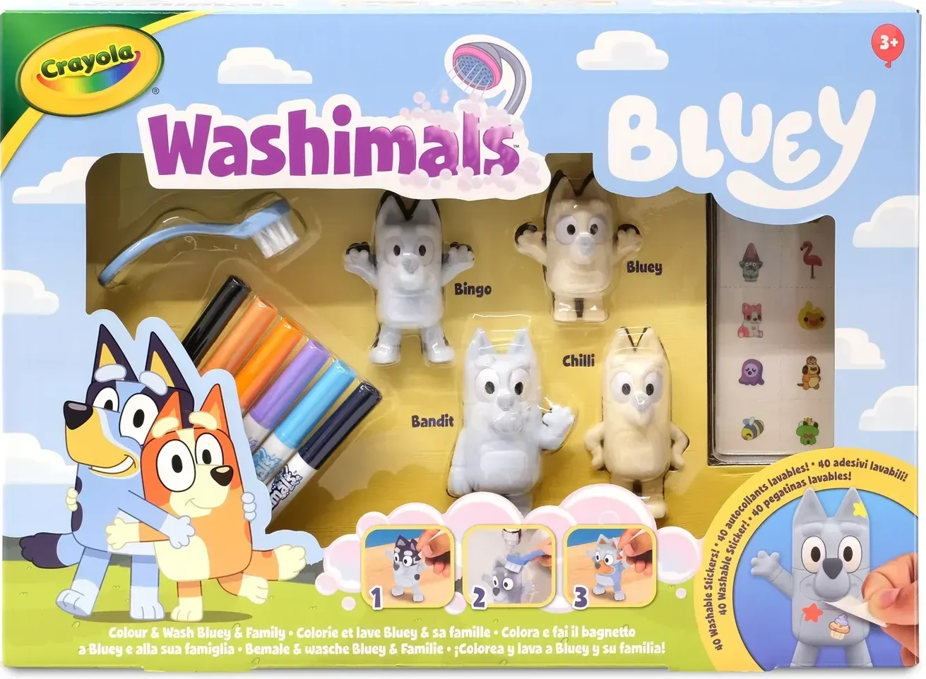 Набор для декупажа и росписи Crayola Bluey (74-0253)